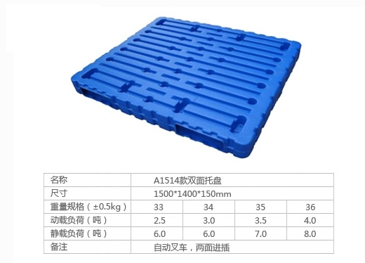 A1514雙面吹塑托盤